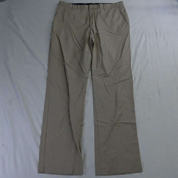 Banana Republic 36‎ x 34 Khaki Non Iron Tailored Fit Dress Pants - Picture 1 of 5
